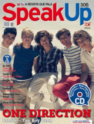 Capa de Speak Up: One Direction - Revista com CD