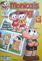 Capa de Monica s gang: Things out of a comic book - Gibi