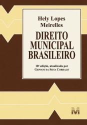 Capa de Direito municipal brasileiro - Hey Lopes Meirelles