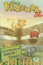 Capa de As estripulias de Ronrom e Teteco - Roberto Belli