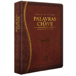 Capa de Bíblia de Estudo Palavras-chave - 