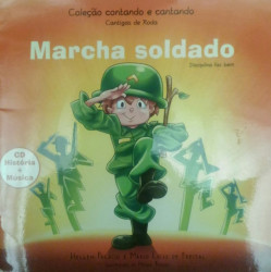 Capa de Marcha Soldado - Hellen Palácio; Mário Lúcio de Freitas