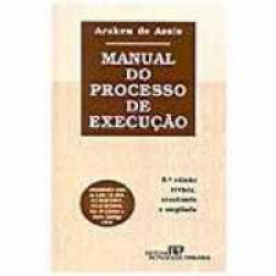 Capa de Manual do processo de execução - Araken de Assis