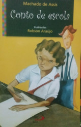 Capa de Conto de escola - Machado de Assis