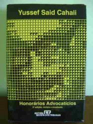 Capa de Honorários advocatícios - Yussef Said Cahali