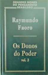 Capa de Os donos do poder volume 2 - Raymundo Faoro