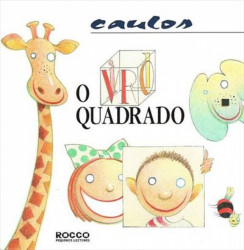 Capa de O livro quadrado - Caulos