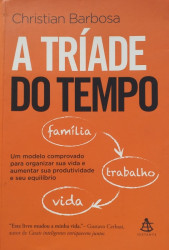 Capa de A tríade do tempo - Christian Barbosa