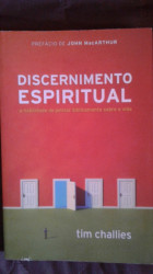 Capa de Discernimento Espiritual - Tim Challies