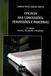 Capa de Eficácia nas concessões, permissões e parcerias - Carlos Pinto Coelho Motta