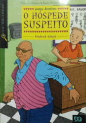 Capa de O hóspede suspeito - Friedrich Scheck