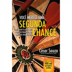 Capa de Voce merece uma segunda chance - Cesar Souza