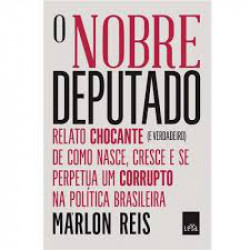 Capa de O nobre deputado - Marlon Reis