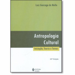 Capa de Antropologia cultural - Luiz Gonzaga de Mello