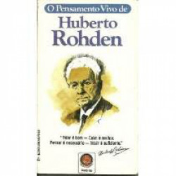 Capa de O pensamento vivo. - Huberto Rohden