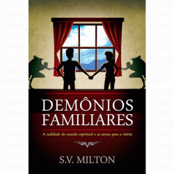 Capa de Demônios Familiares - S. V. Milton