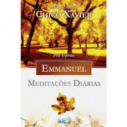 Capa de Meditações diárias - Francisco Cândido Xavier
