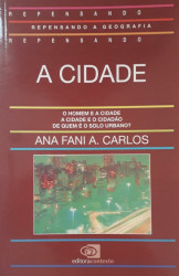 Capa de A cidade - Ana Fani Alessandri Carlos