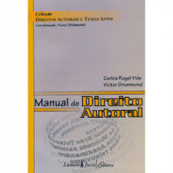 Capa de Manual de Direito Autoral - Carlos Rogel Vide e Victor Drummond