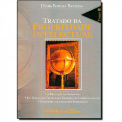 Capa de Tratado da Propriedade Intelectual - Tomo III - Denis Borges Barbosa