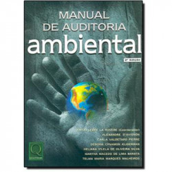 Capa de Manual de Auditoria Ambiental - Emilio Lebre La Rovere, Alexandre D´Avignon , Carla Vadetaro Pierre, etc.