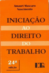 Capa de Iniciação ao Direito do Trabalho - Amauri Mascaro Nascimento
