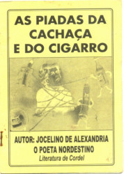 Capa de As piadas da cachaça e do cigarro - Jocelino de Alexandria