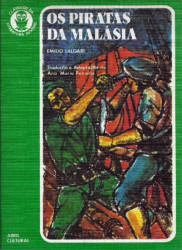 Capa de Os piratas da Malásia - Emilio Salgari