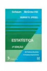 Capa de Estatística - Schaum McGraw-Hill, Murray R. Spiegel