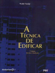 Capa de A Técnica de Edificar - Walid Yazigi