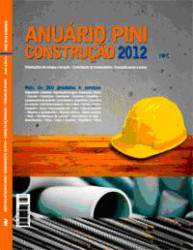 Capa de Anuário PINI Construção 2012 - 