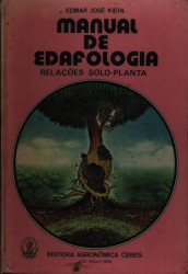 Capa de Manual de edafologia - Edmar Jose Kiehl