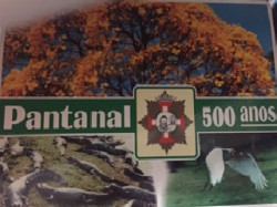 Capa de Pantanal 500 anos - Fundação LAF PRO ECOLOGIA