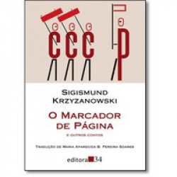 Capa de O marcador de página e outros contos - Sigismund Krzyzanowski