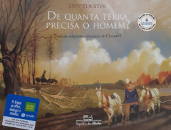 Capa de De quanta terra precisa o homem? - Leon Tolstói [Liev Tolstói]