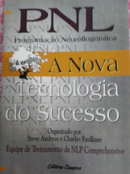 Capa de PNL Programação neurolinguística - Steve Andreas e Charles Faulkner organizadores