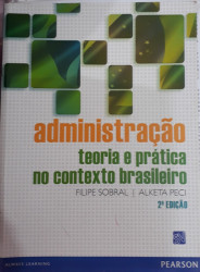 Capa de Administração - Filipe Sobral e Alketa Peci
