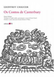Capa de Os contos de Canterbury - Geoffrey Chaucer