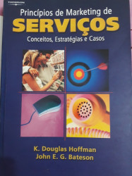 Capa de Princípios de marketing de serviços - K. Douglas Hoffman John E. G. Bateson