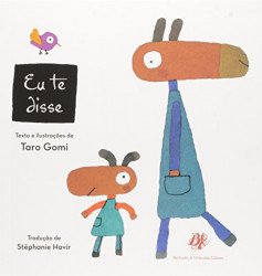 Capa de Eu te disse - Taro Gomi