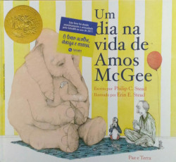 Capa de Um dia na vida de Amos McGee - Philip C. Stead