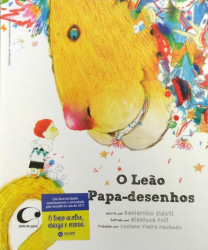 Capa de O Leão Papa-Desenhos - Beniamino Sidoti