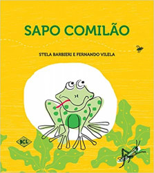 Capa de Sapo comilão - Stela Barbieri