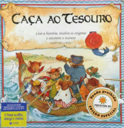 Capa de Caça ao tesouro - A. J. Wood