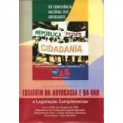 Capa de Estatuto da Advocacia e da OAB e Legislação Complementar - Fides Angélica de C. V Ommati Luiz Carlos Maroclo e Nelcir Antoniazzi