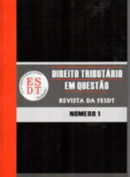 Capa de Revista da FESDT n.1 - FESDT