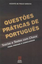 Capa de Questões Práticas de Português - Vicente de Paulo Saraiva
