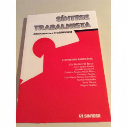 Capa de Síntese Trabalhista Administrativa Previdenciária - Vários