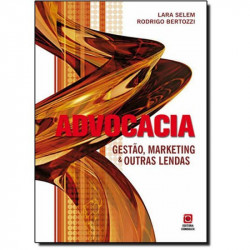 Capa de Advocacia Gestão, Marketing - Lara Selem e Rodrigo Bertozzi