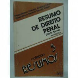 Capa de Resumo de Direito Penal - Maximilianus Cláudio Américo Führer e Maximilianus Roberto Ernesto Führer
